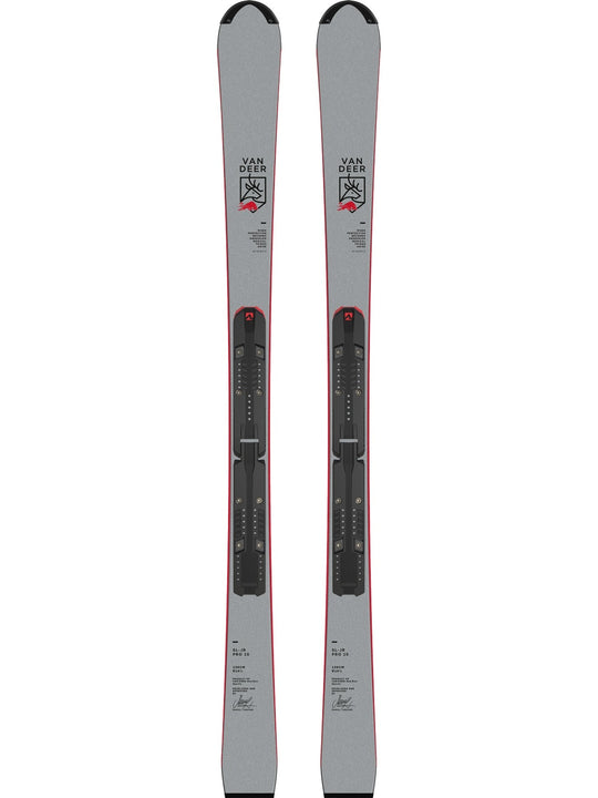 Narty junior VAN DEER SL-JR PRO R11 kolor szary
