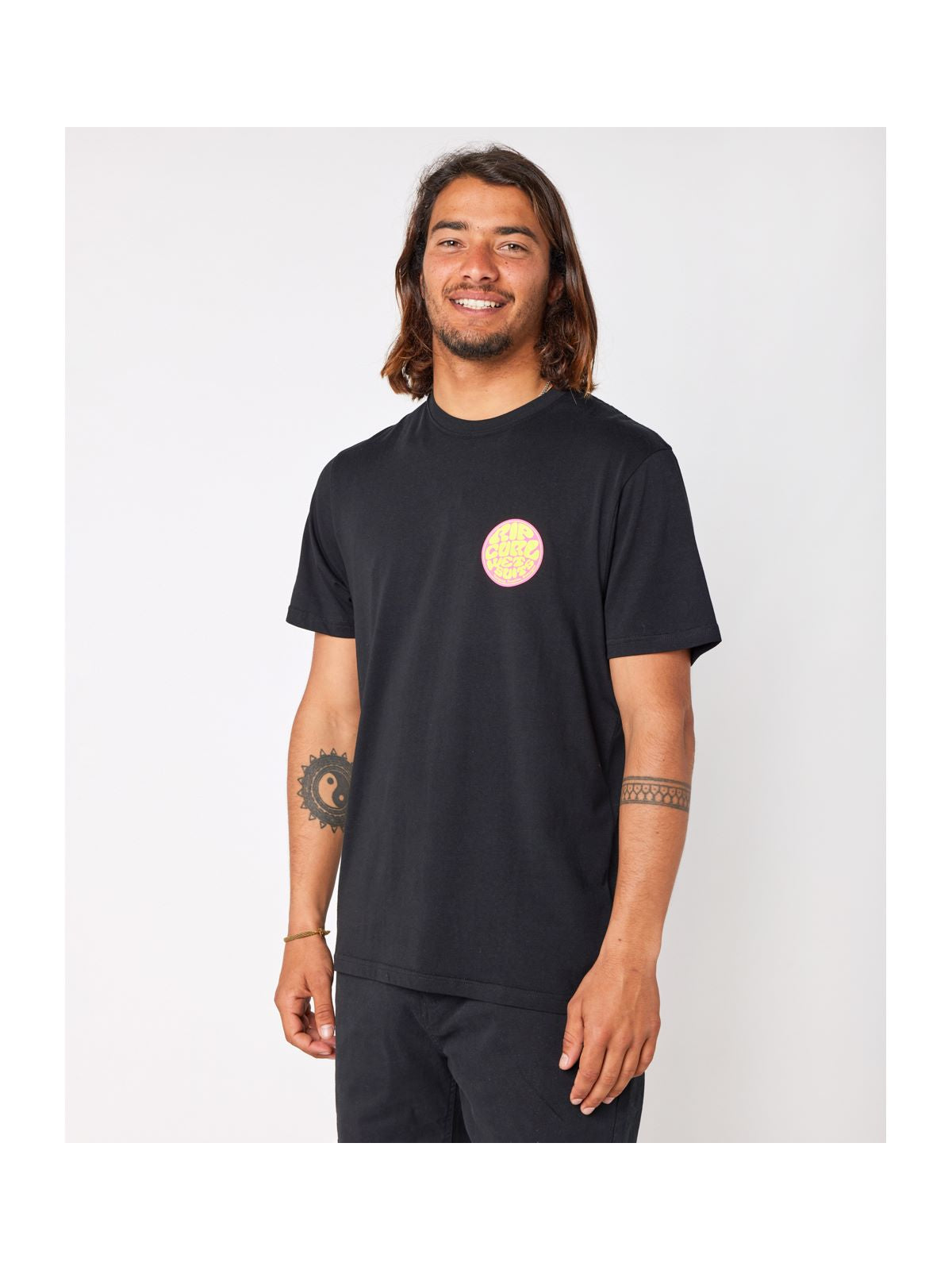 Koszulka RIP CURL Passage Tee czarny - Adventure Sports