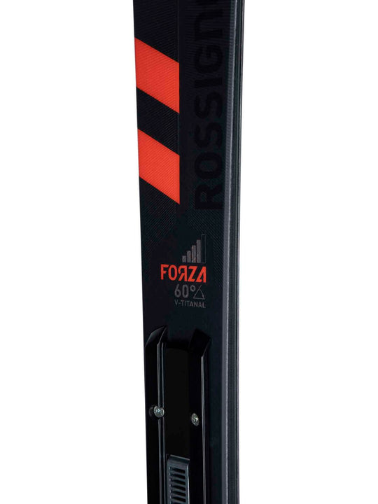 Narty Rossignol FORZA 60° V-TI Konect + wiązania LOOK NX 12 GW - Adventure Sports
