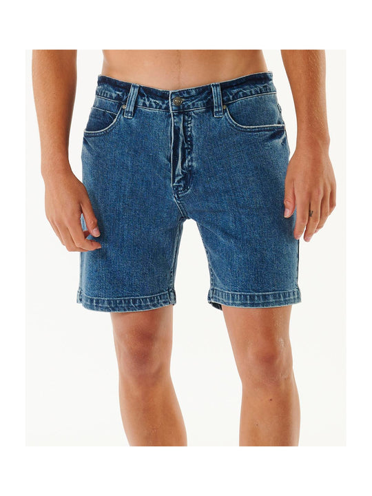 Szorty jeansowe RIP CURL Classic Surf Denim Walkshort niebieskie
