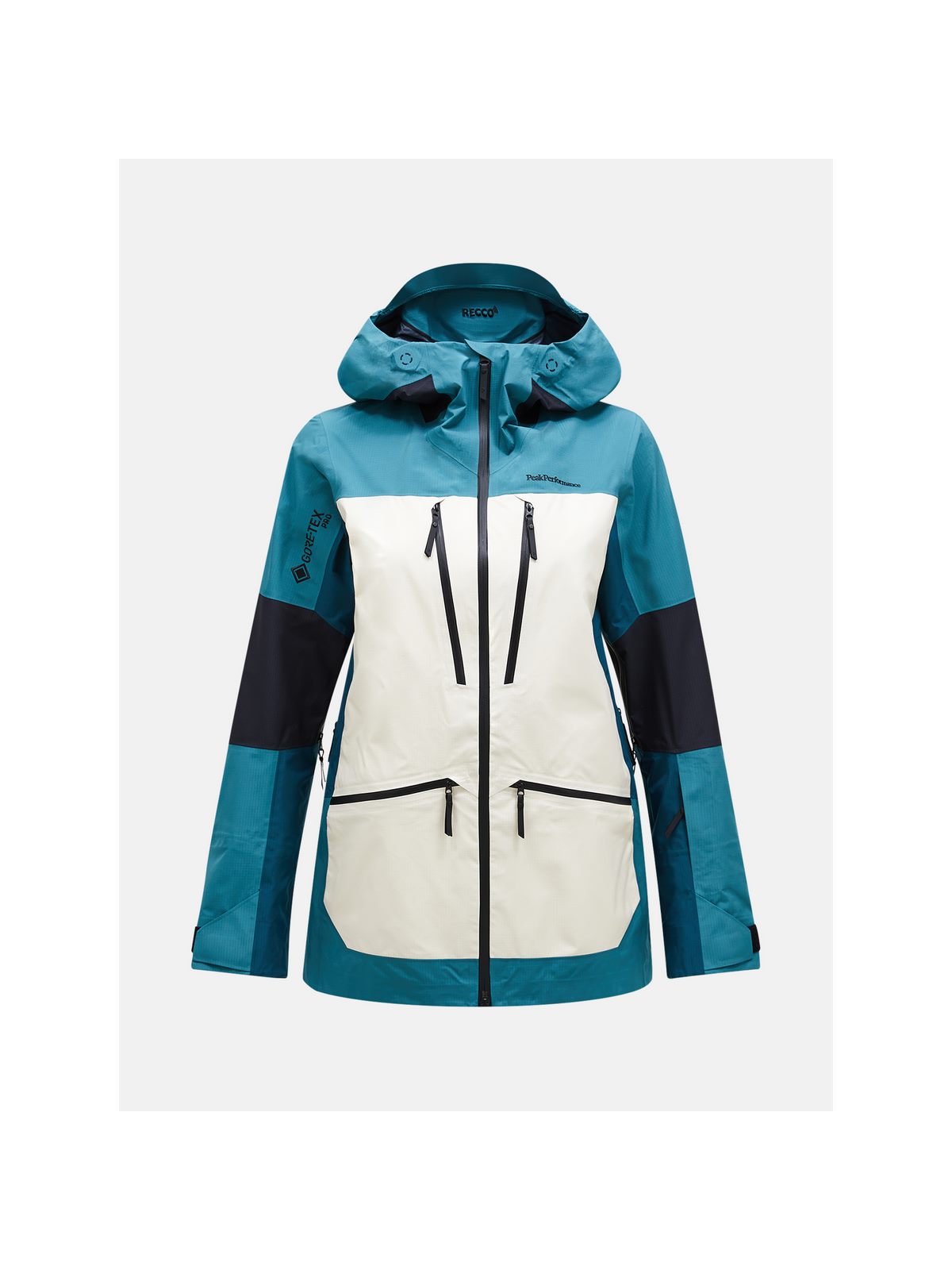 Kurtka na narty Peak Performance W Vertical Gore-Tex Pro J zielony - narciarska - Adventure Sports