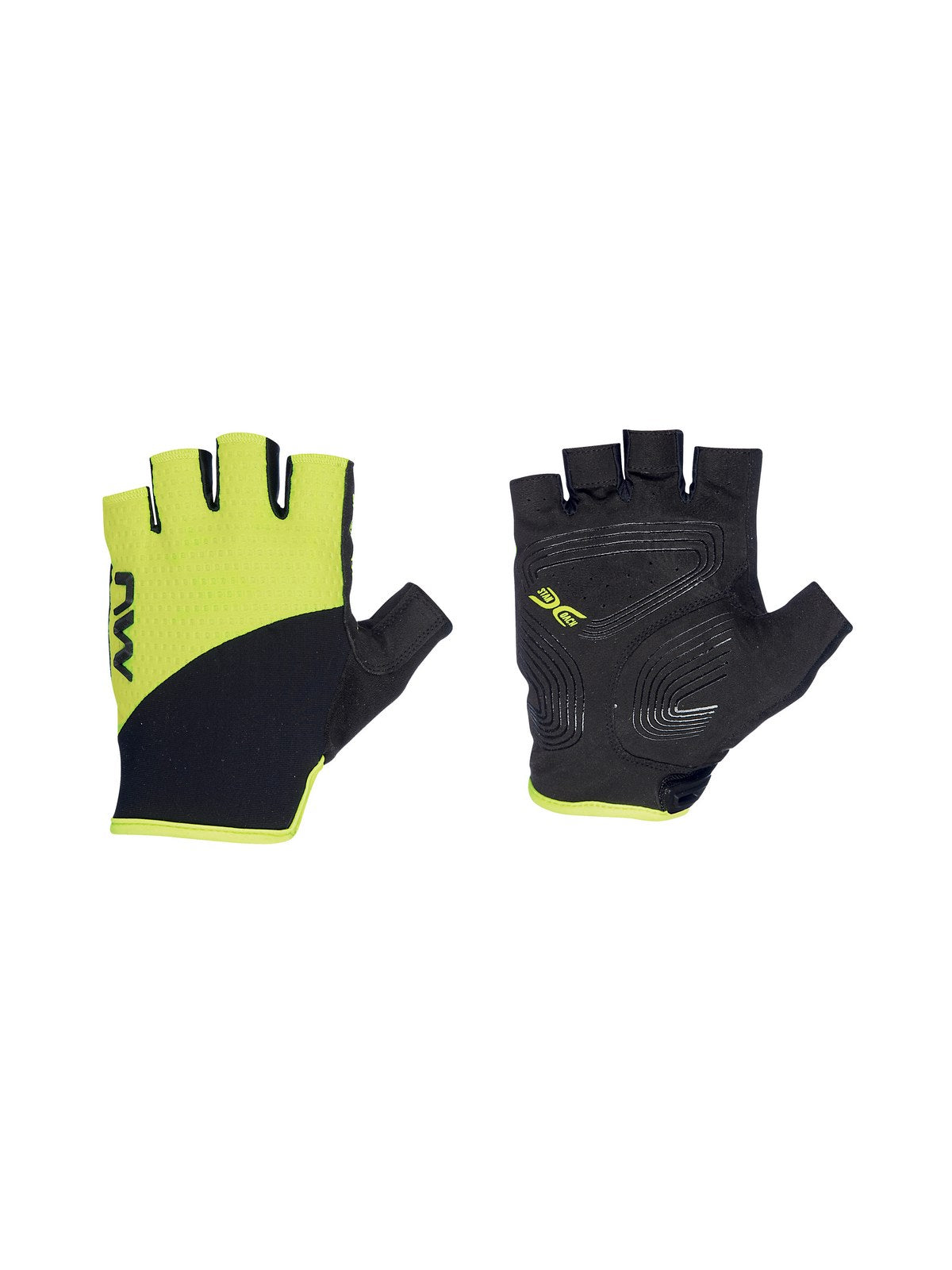 Rękawice rowerowe NORTHWAVE FAST GRIP - żółty/czarny - Rękawiczki - Adventure Sports