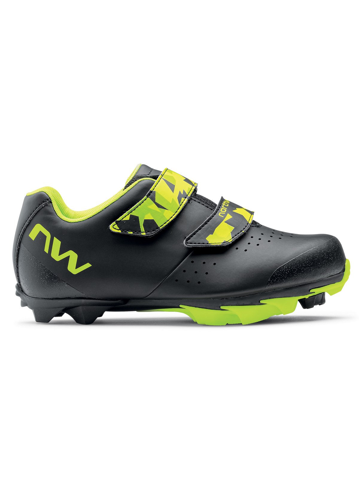 Buty rowerowe dla dzieci NORTHWAVE ORIGIN JUNIOR - czarny/żółty - Adventure Sports