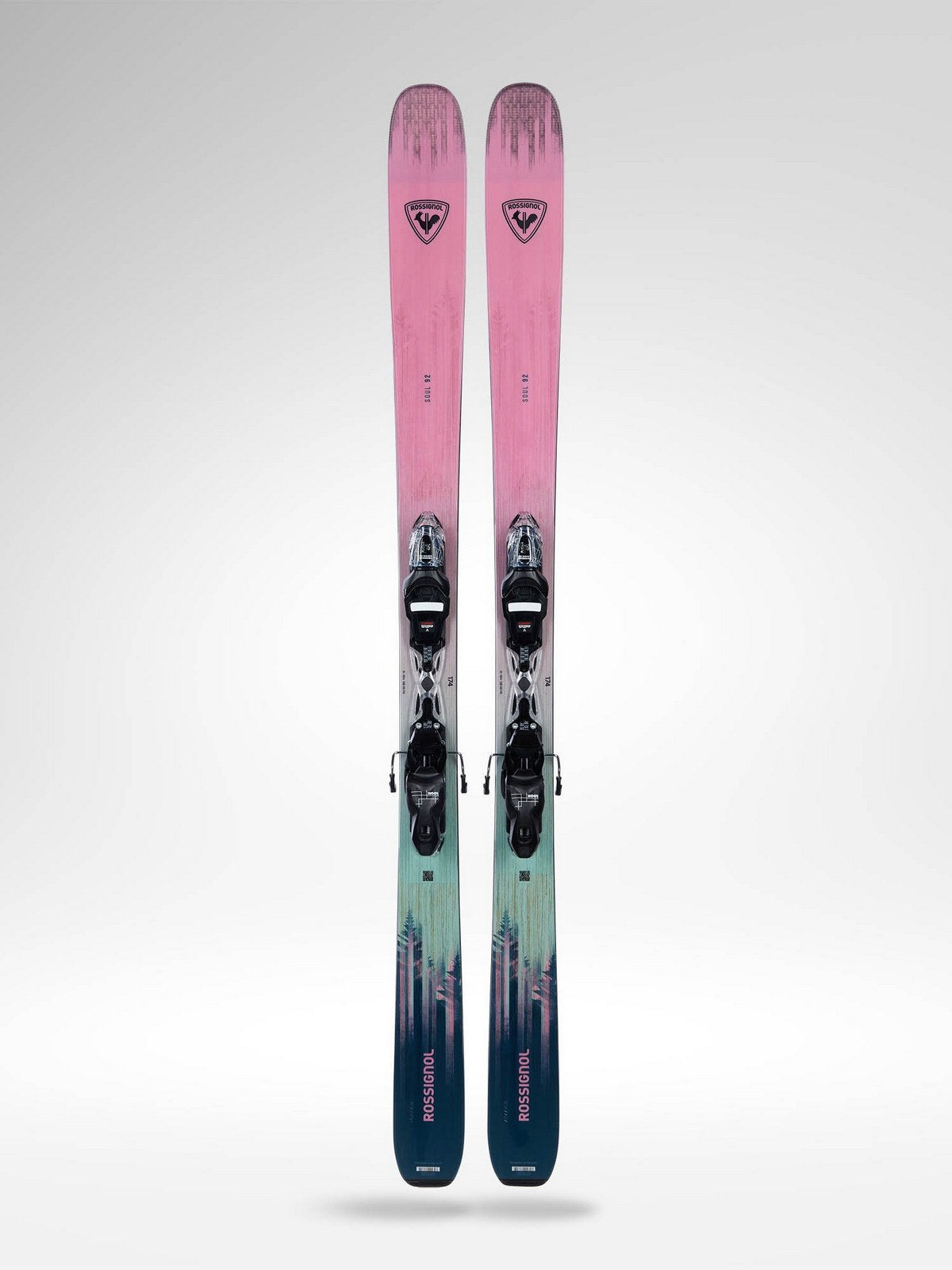Narty ROSSIGNOL Soul W 92 + wiązania LOOK Xpress W 11 Gw B93 Granit Blk