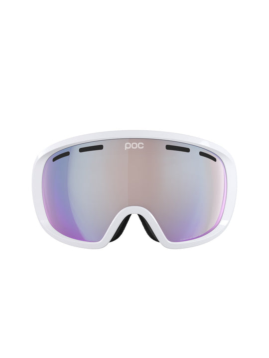 Gogle narciarskie POC Fovea Photochromic Wide Fit biały

