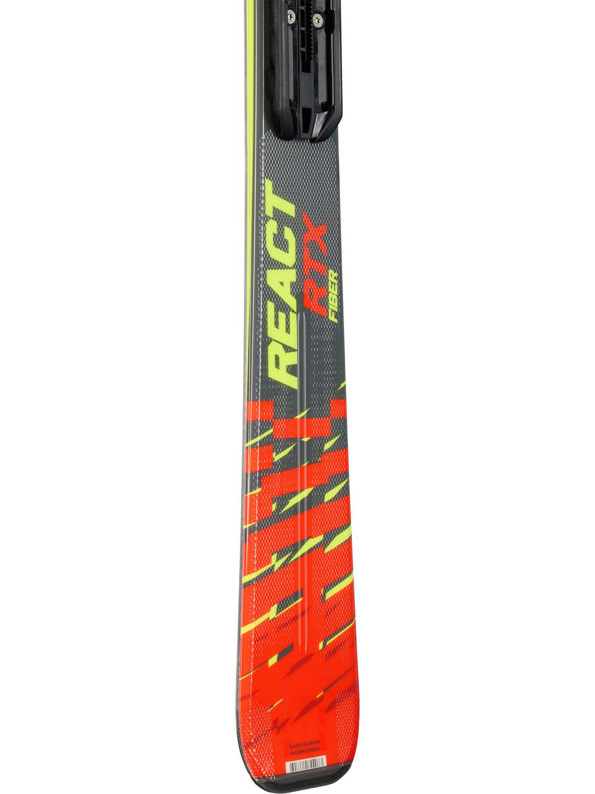 Narty ROSSIGNOL React Rtx Rtl + wiązania LOOK Xpress 10 GW B83 Black