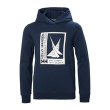 Bluza dresowa dziecięca HELLY HANSEN Jr Port Hoodie granatowy - Adventure Sports
