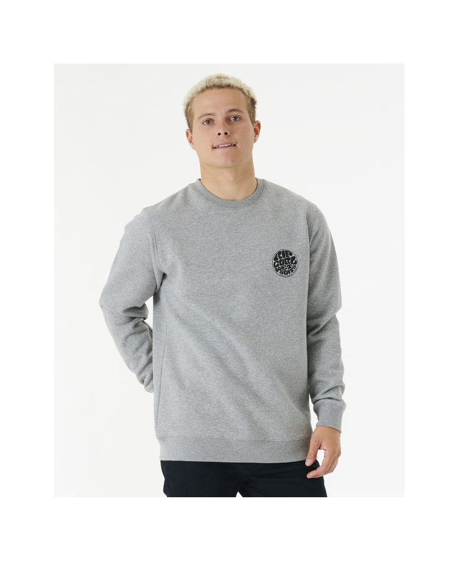 Bluza RIP CURL Wetsuit Icon Crew szara