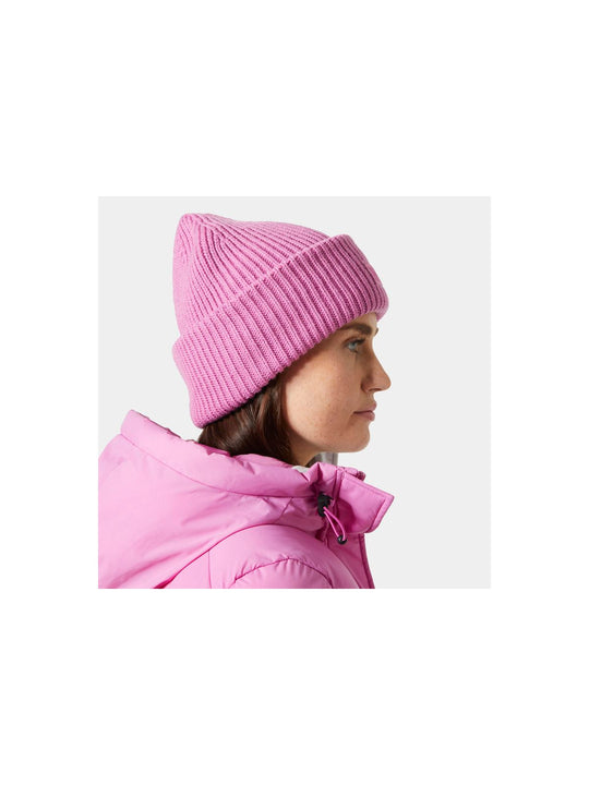 Czapka HELLY HANSEN Hh Rib Beanie kolor różowy
