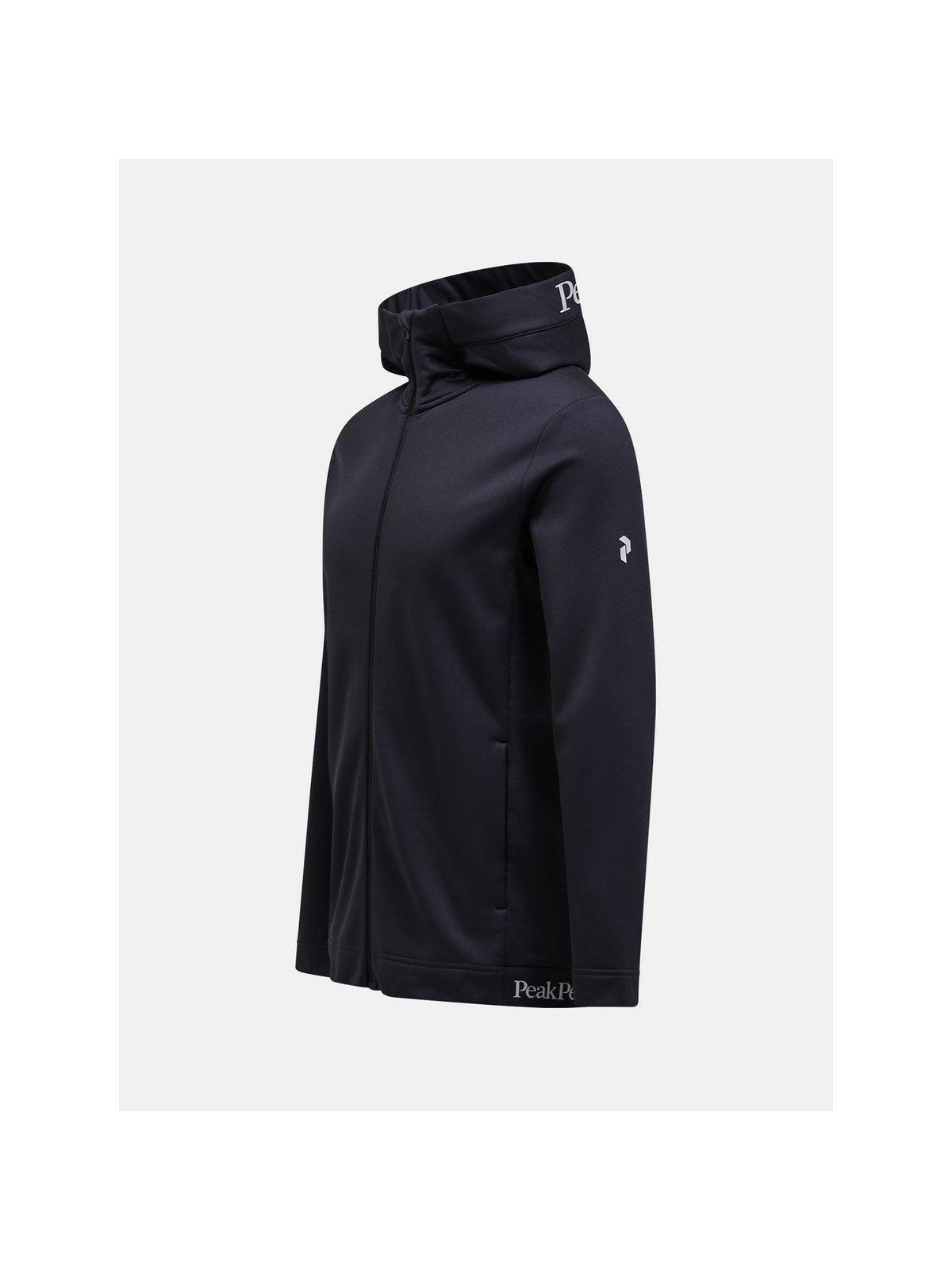 Bluza Peak Performance M Rider Tech Zip Hood czarny - Adventure Sports