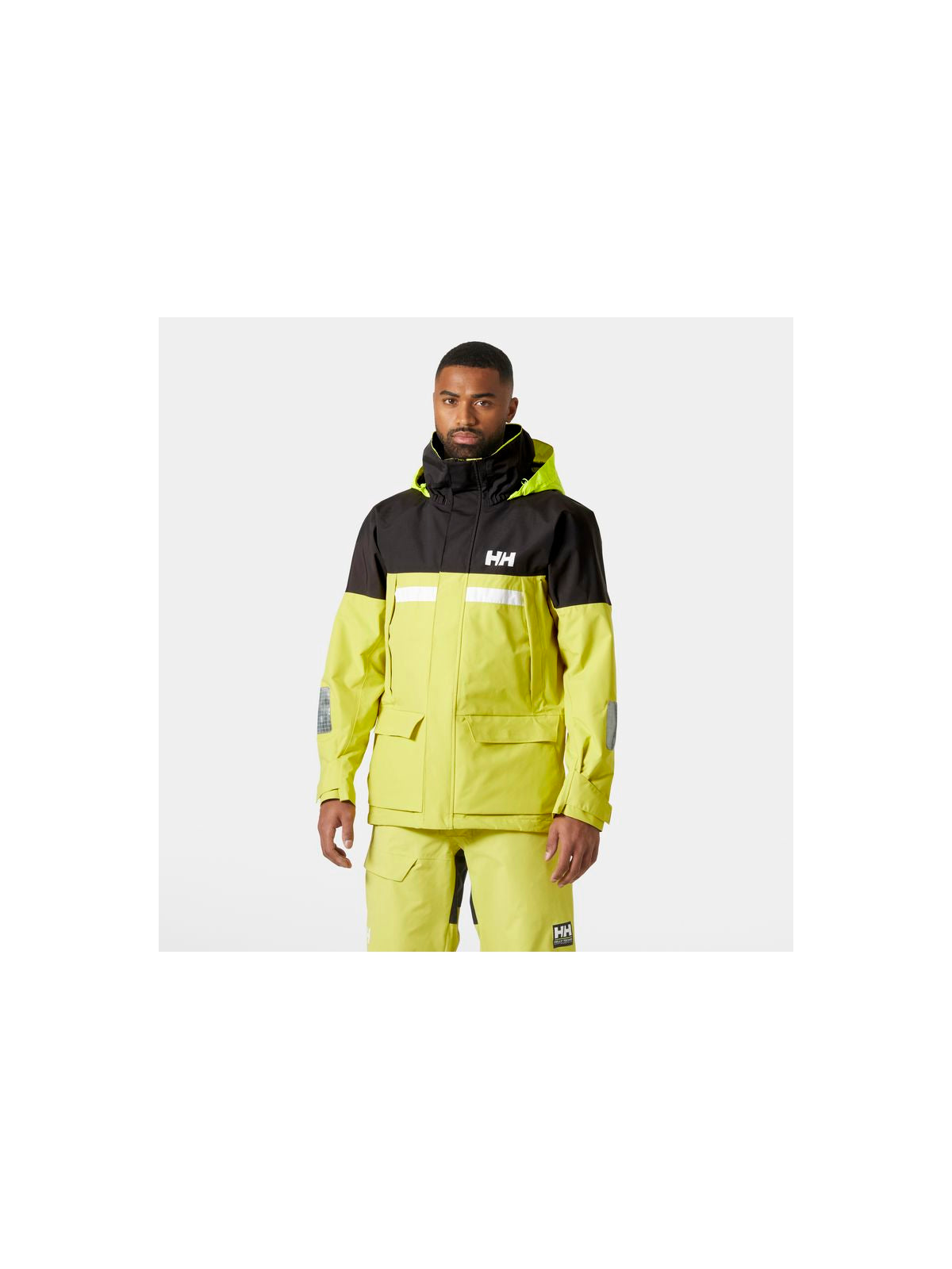 Kurtka żeglarska męska HELLY HANSEN PIER 4.0 JACKET żółta - Adventure Sports