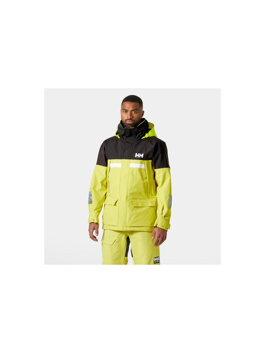 Kurtka żeglarska męska HELLY HANSEN PIER 4.0 JACKET żółta - Adventure Sports
