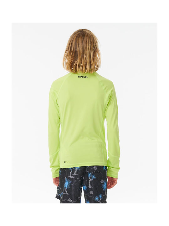 Lycra RIP CURL Brand Wave Upf L/S Boy żółty - Adventure Sports
