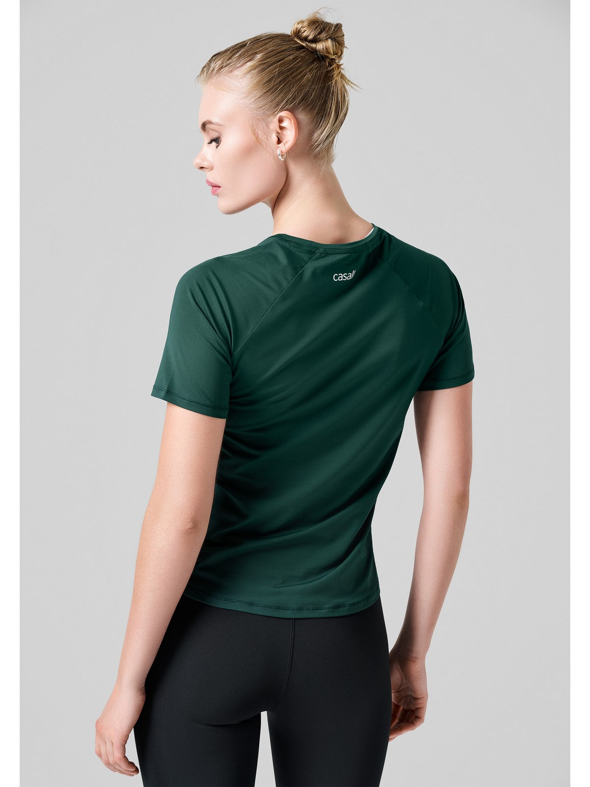 Koszulka CASALL Essential Tee zielony - Adventure Sports
