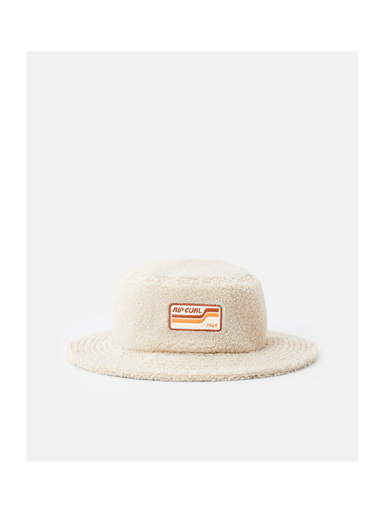 Kapelusz RIP CURL Teddy Drawstring Bucket Hat beżowy - Czapka - Adventure Sports
