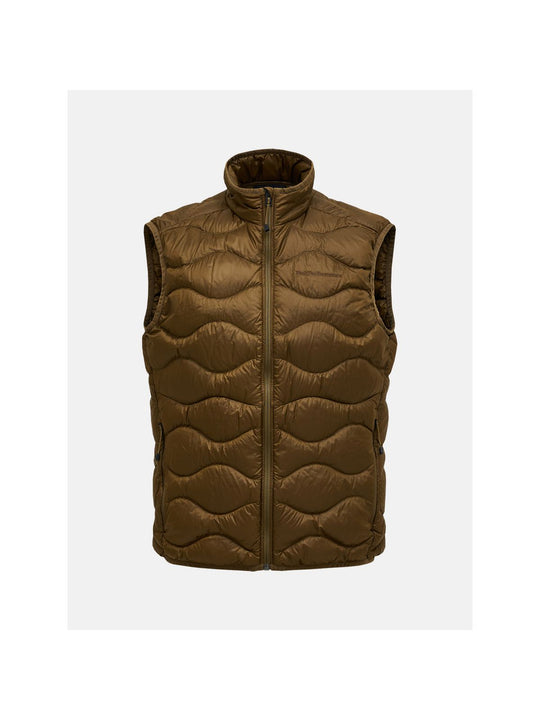 Kamizelka puchowa męska PEAK PERFORMANCE Helium Down Vest brązowa
