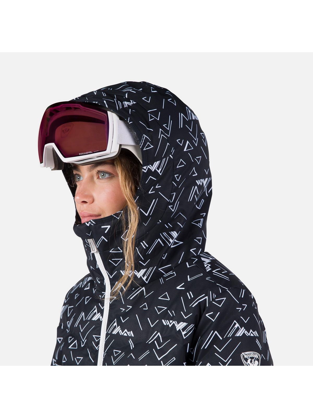 Kurtka narciarska damska Rossignol W Wispile Puffy Pr Jkt czarny - Adventure Sports