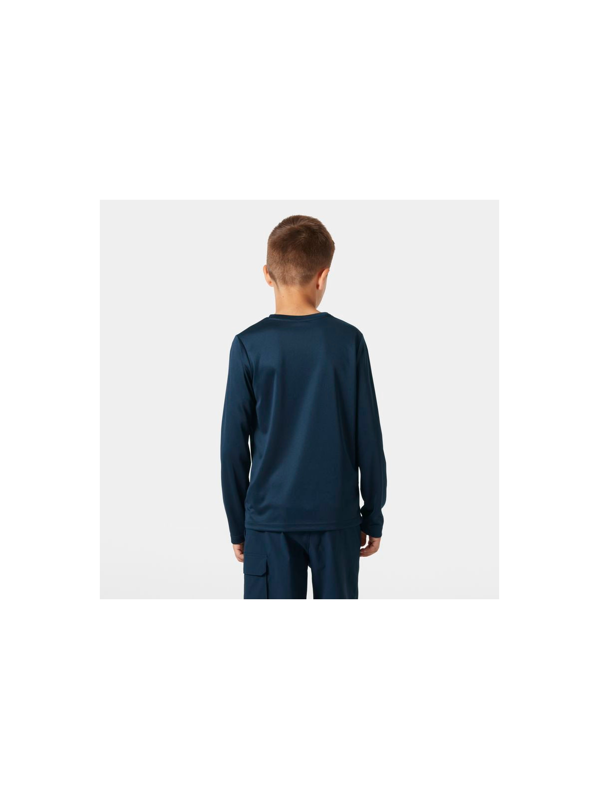 Koszulka HELLY HANSEN JR HH TECH LS CREW granatowy - Adventure Sports