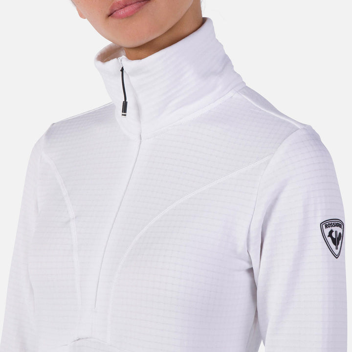 Bluza Rossignol W Blackside Fleece Hz biały - Adventure Sports
