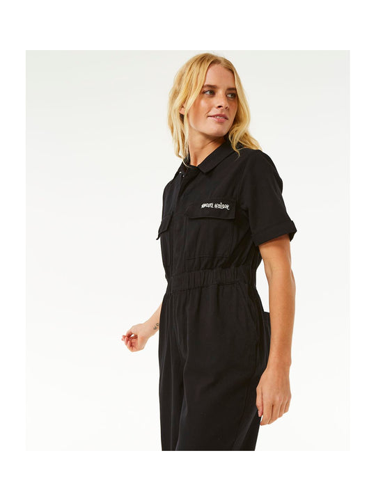 Kombinezon RIP CURL Holiday Boilersuit Coveralls czarny - Sukienka - Adventure Sports
