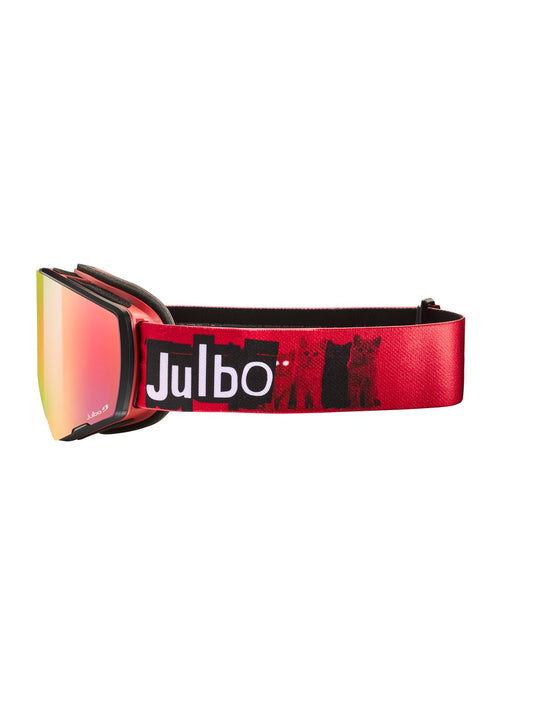 Gogle narciarskie JULBO Razor Edge czerwony fotochrom Cat 1-3 High Contrast - XL - Adventure Sports
