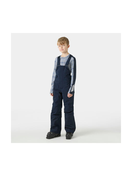 Spodnie narciarskie dziecięce HELLY HANSEN JR SUMMIT 2.0 BIB PANT granatowe
