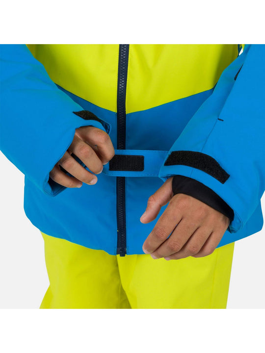 Kurtka narciarska dziecięca Rossignol Jr Wispile Jkt zielony - Adventure Sports
