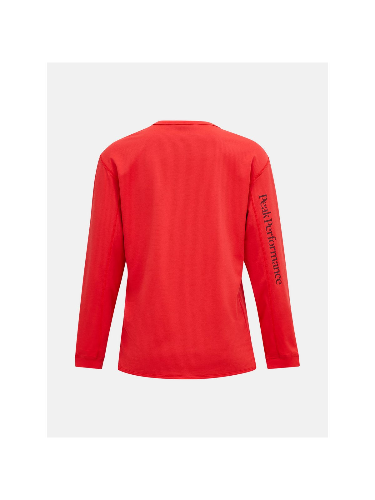 Koszulka PEAK PERFORMANCE Trail Longsleeve Women czerwona - Adventure Sports