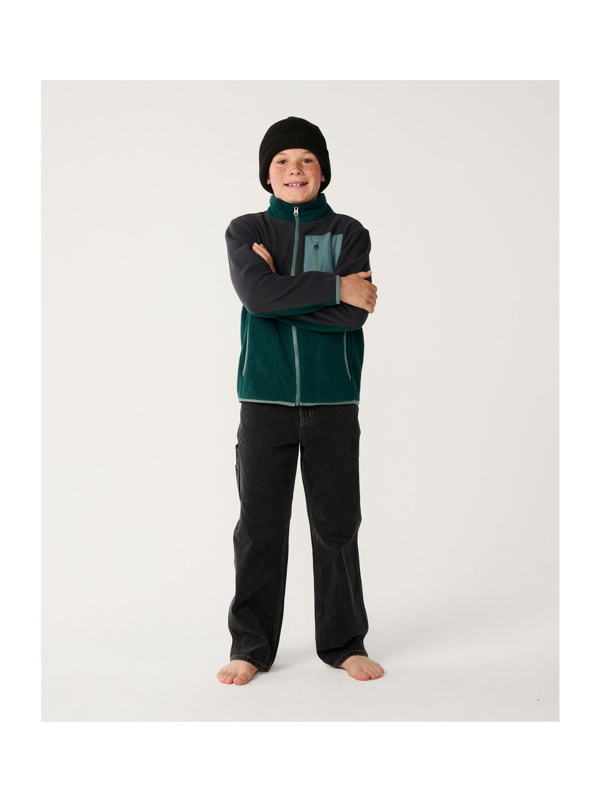 Bluza juniorska RIP CURL Raw Energy Block Fleece - Boy niebieska