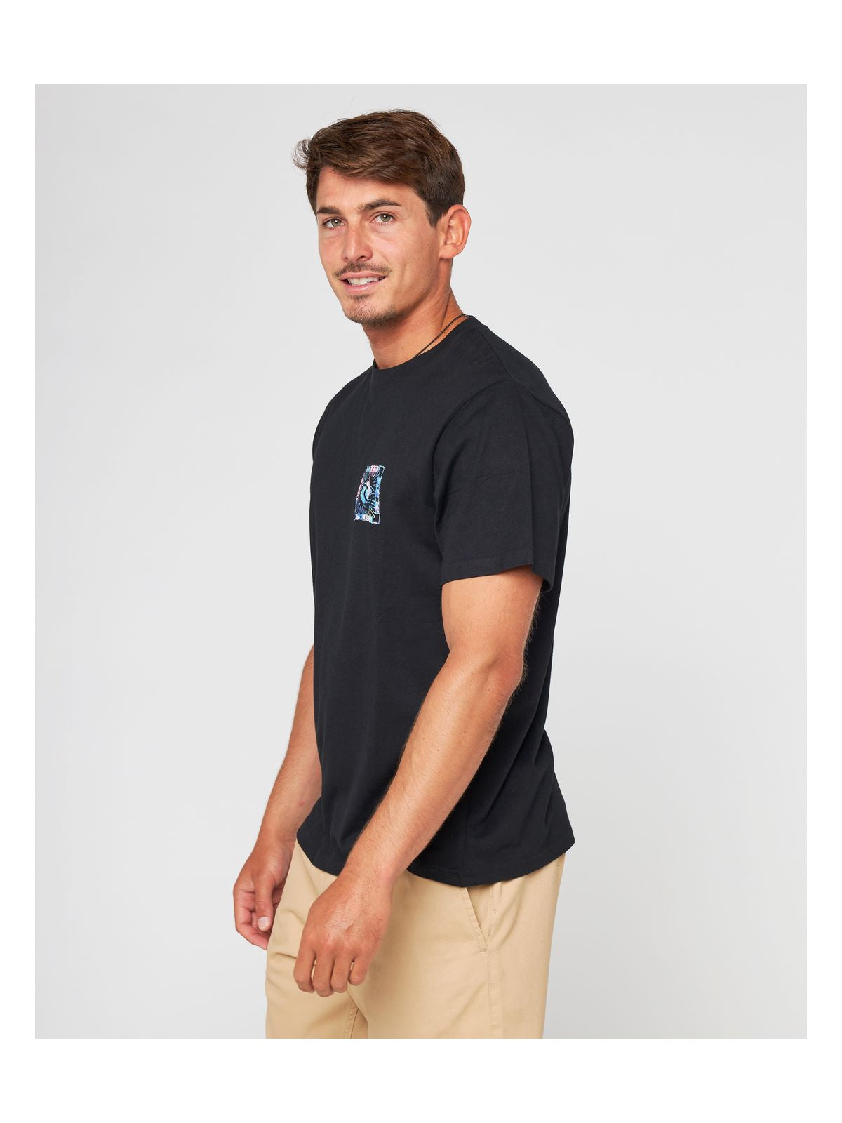 Koszulka RIP CURL Ripcurl X Ba Bapt Photoprintee czarny - Adventure Sports