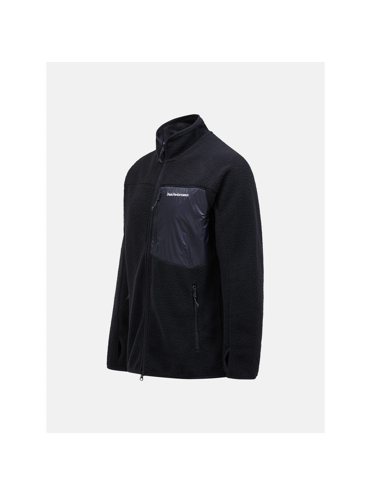 Polar Peak Performance M Pile Zip Jacket czarny - Bluza - Adventure Sports