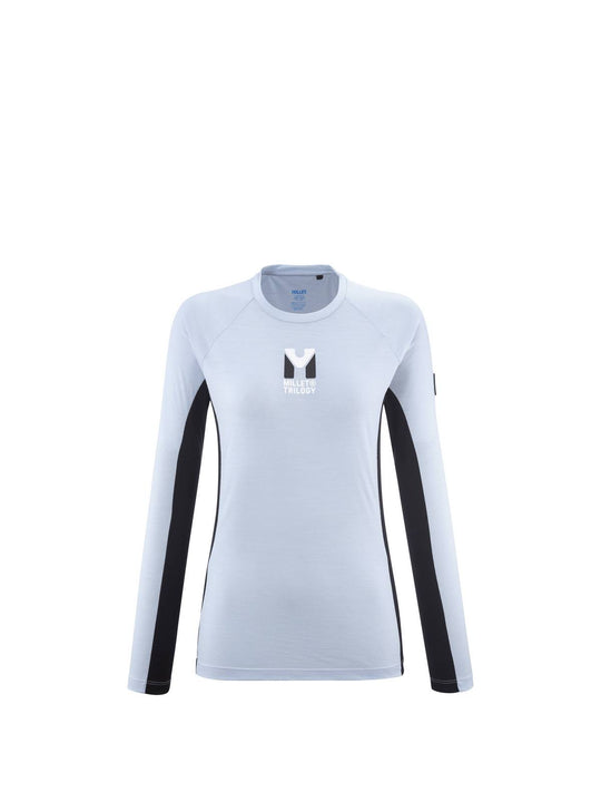 Bielizna damska MILLET W Trilogy Wool Ts Ls niebieski - Koszulka - Adventure Sports
