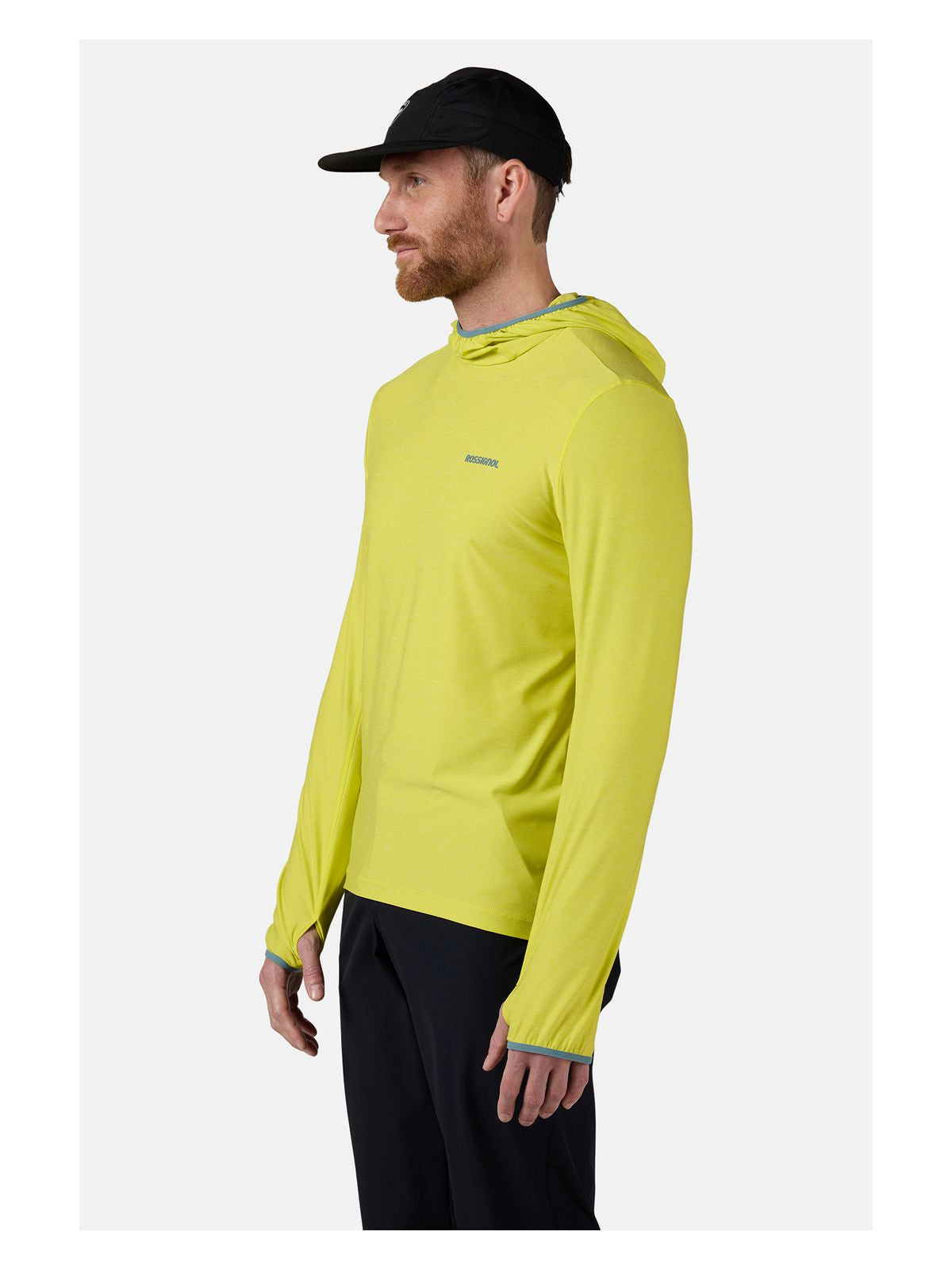 Bluza męska ROSSIGNOL Westweg Sun Hoodie zielona - Adventure Sports