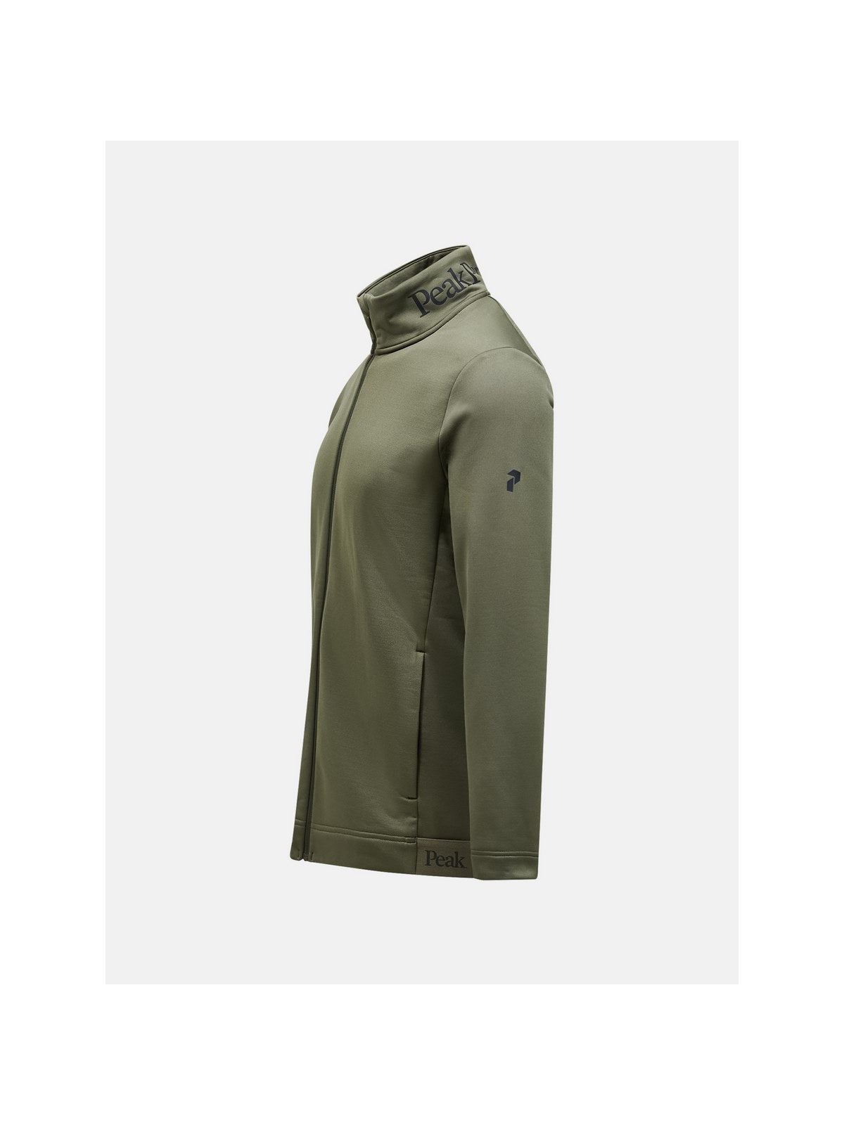 Bluza Peak Performance M Rider Tech Zip Jacket zielony - Adventure Sports