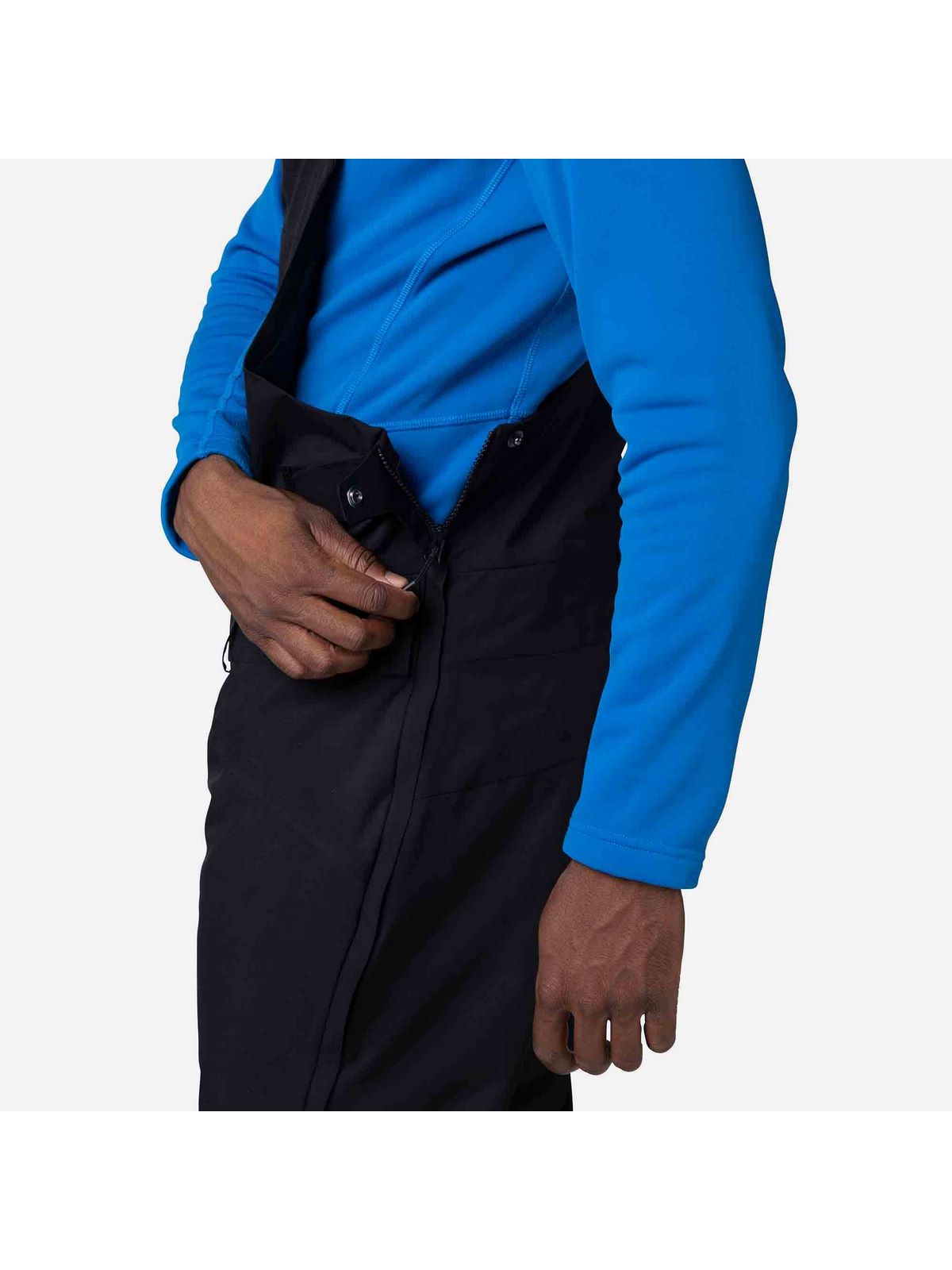 Spodnie narciarskie z szelkami Rossignol Relax Bib czarny - Adventure Sports