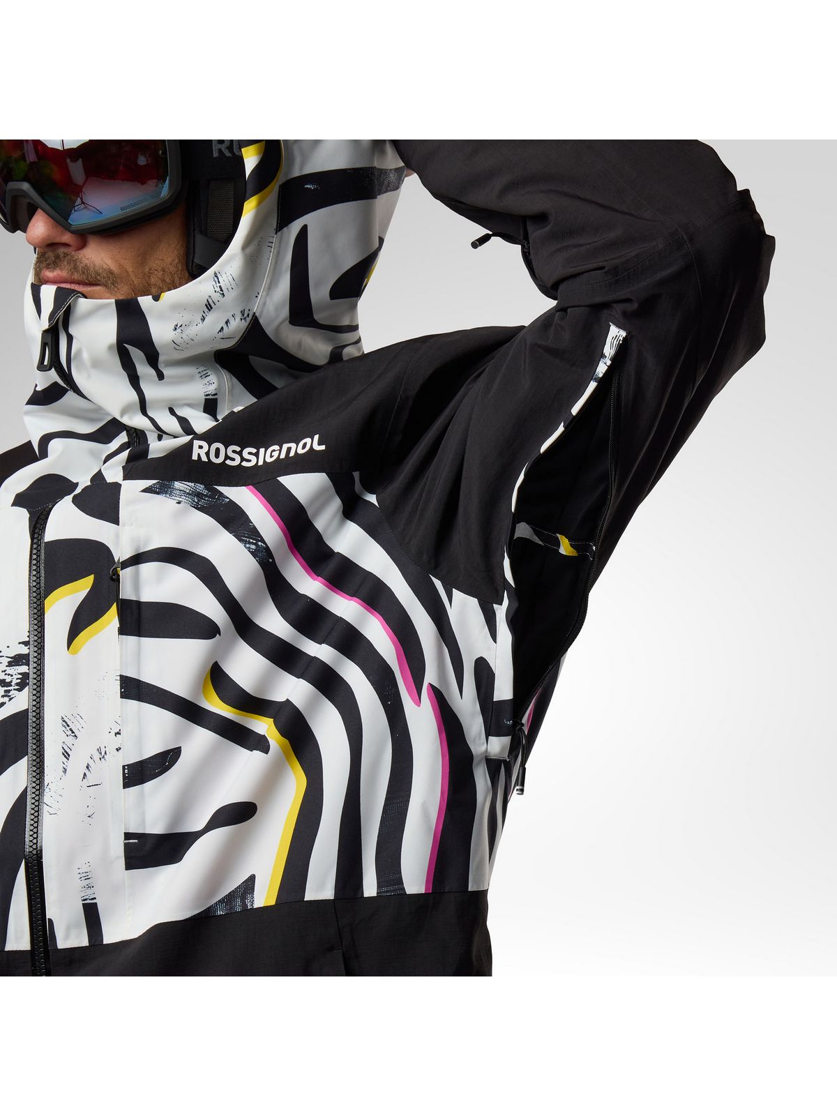 Kurtka narciarska męska ROSSIGNOL Outerlimits Insulated Jkt multikolor