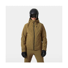 Kurtka narciarska męska HELLY HANSEN ATLAS INFINITY STRETCH JACKET brązowa

