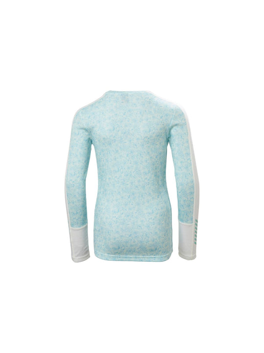 Bielizna dziecięca HELLY HANSEN Jr Graphic Lifa Merino Set kolor niebieski
