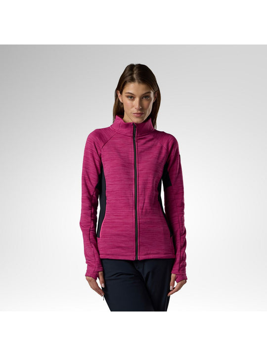 Bluza damska ROSSIGNOL W Premium Fleece Jacket różowa
