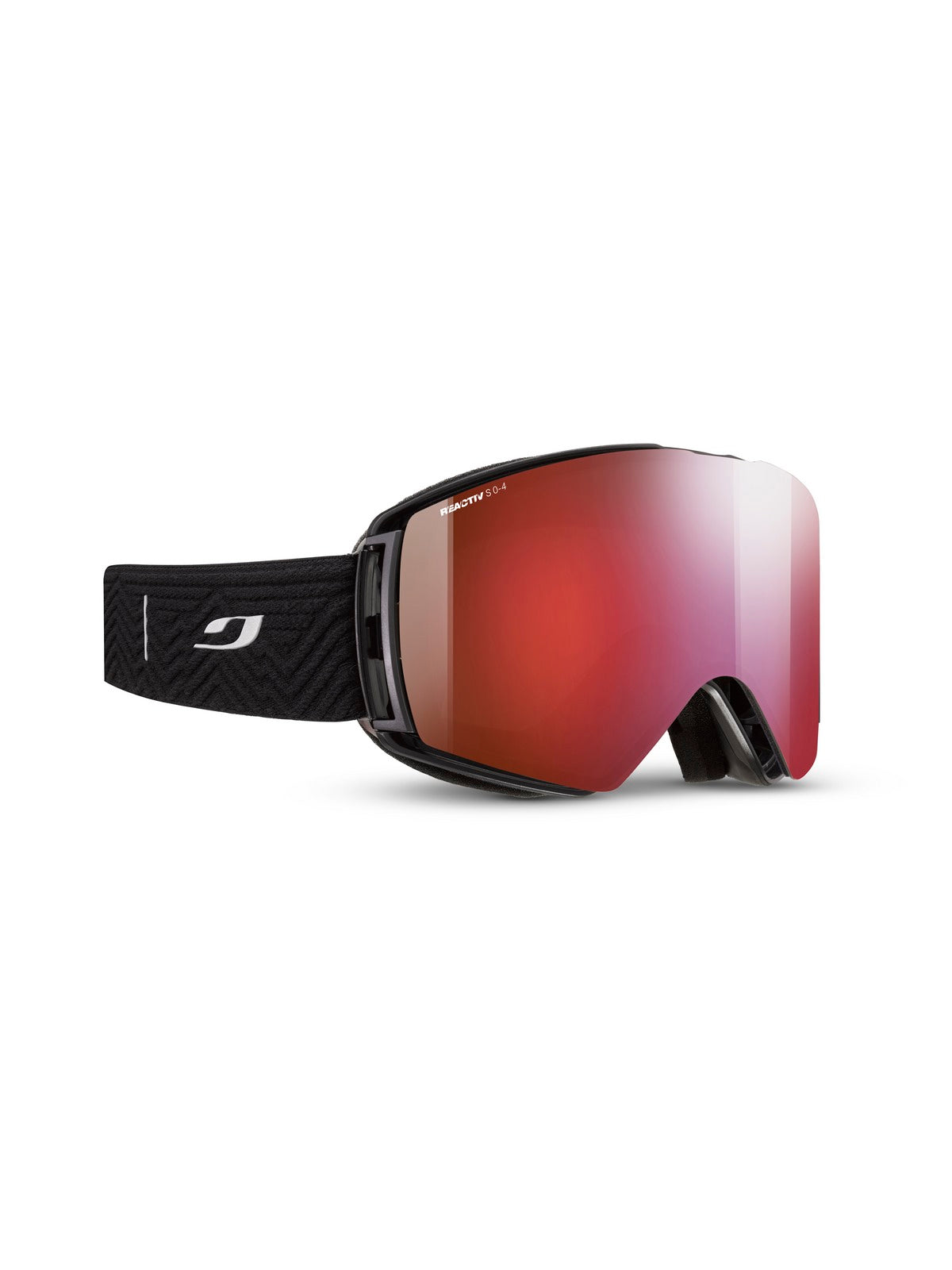Gogle narciarskie JULBO Launcher czarny fotochrom Cat 0-4 High Contrast
