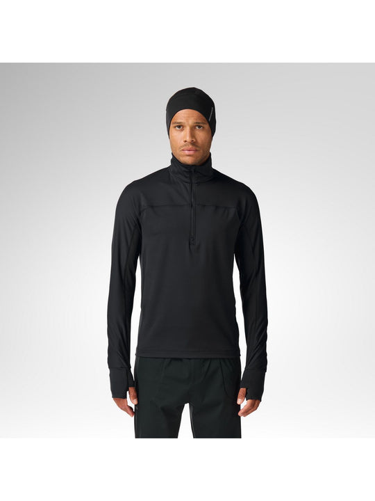 Bluza męska ROSSIGNOL M Half Zip First Layer czarna
