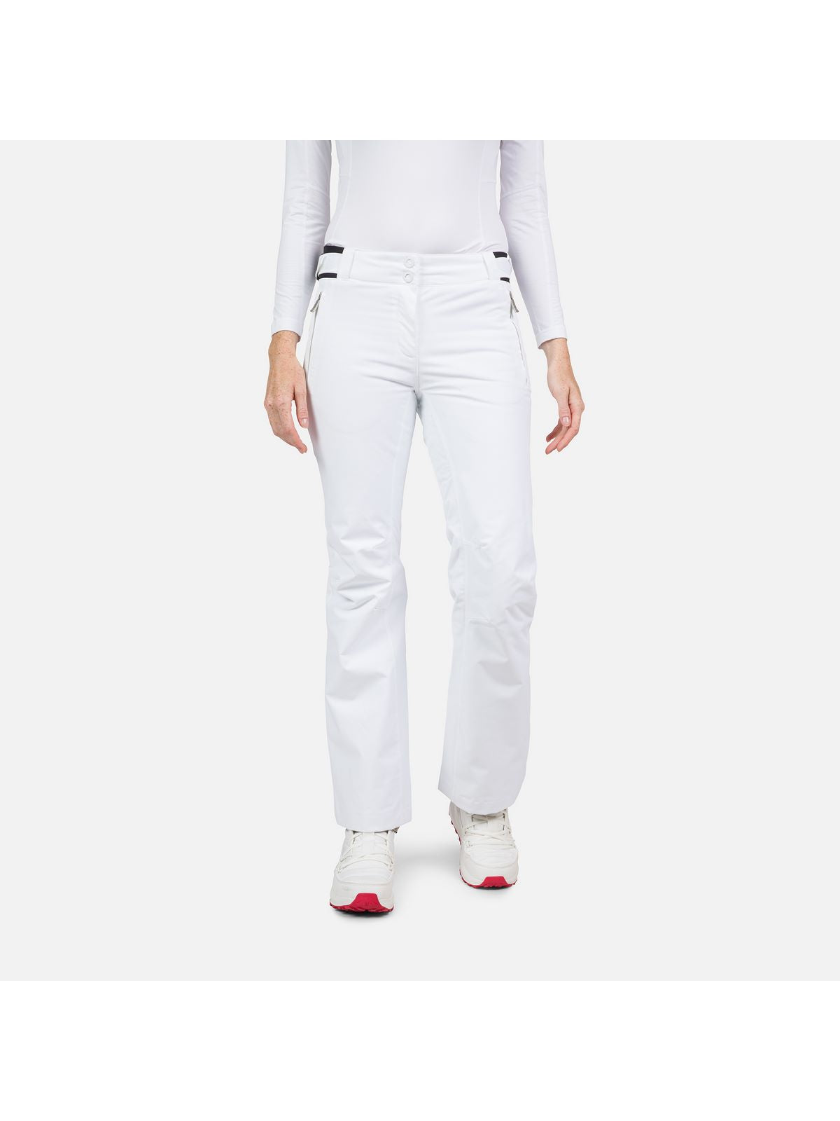 Spodnie narciarskie damskie Rossignol W Ski Pant biały - Adventure Sports