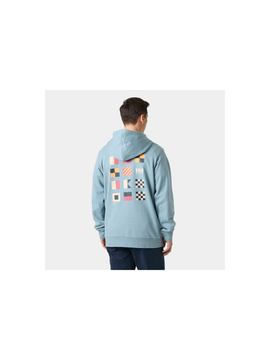 Bluza męska HELLY HANSEN Shoreline Hoodie niebieska
