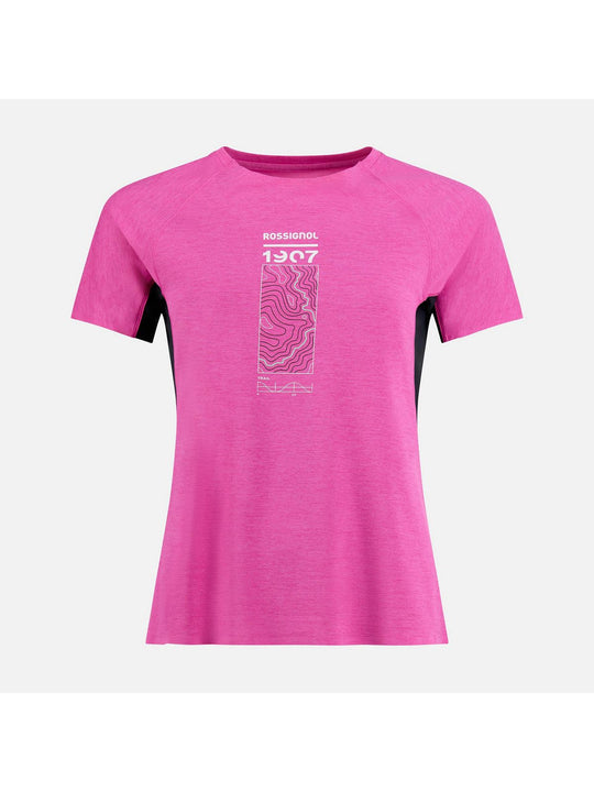 Koszulka damska ROSSIGNOL W Sapa Ultra Tee różowa
