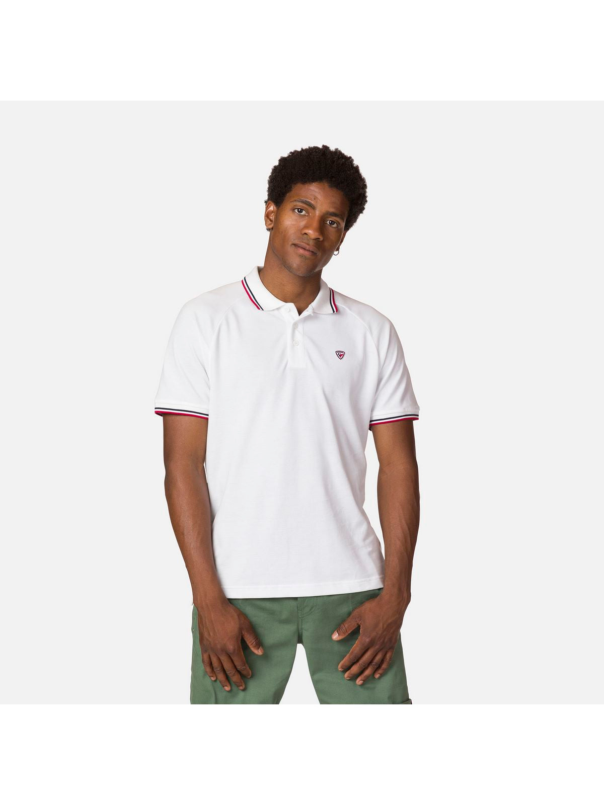 Polo Rossignol Logo Raglan biały - Koszulka - Adventure Sports