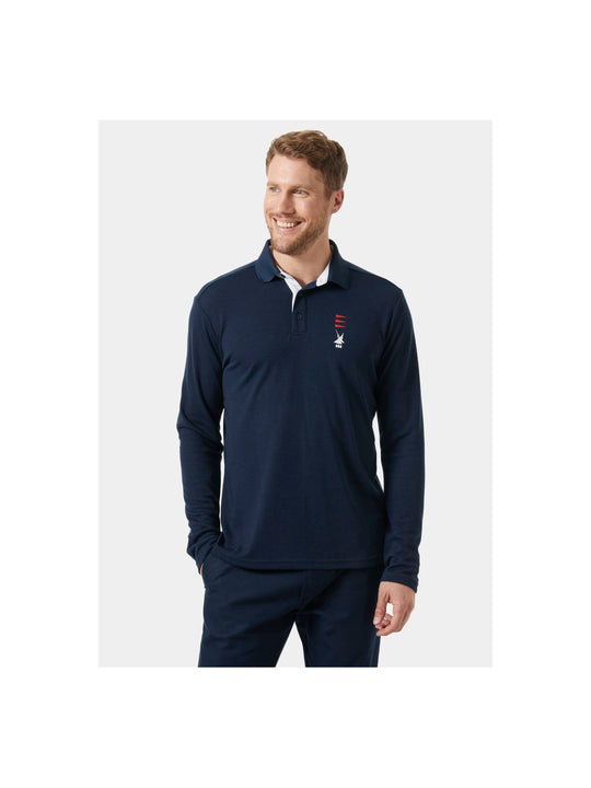 Koszulka HELLY HANSEN Skagerrak Quickdry Rugger granatowy - Adventure Sports
