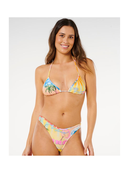 Stanik damski RIP CURL Hotel Malibu Sliding Tri multikolor
