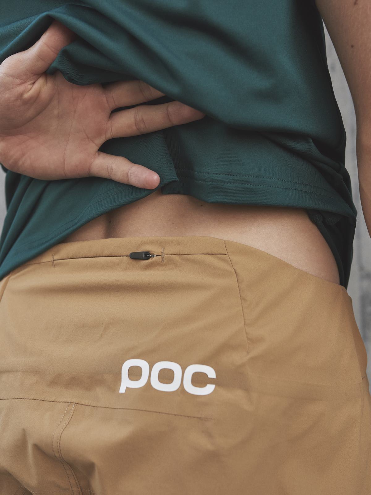 Spodenki rowerowe POC BASTION Shorts - brązowy - Adventure Sports