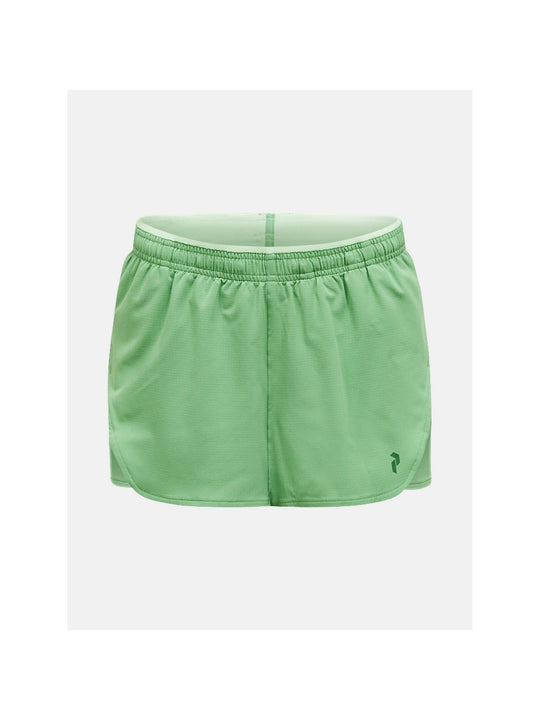 Szorty treningowe damskie PEAK PERFORMANCE W Trail Light Shorts zielone - Adventure Sports
