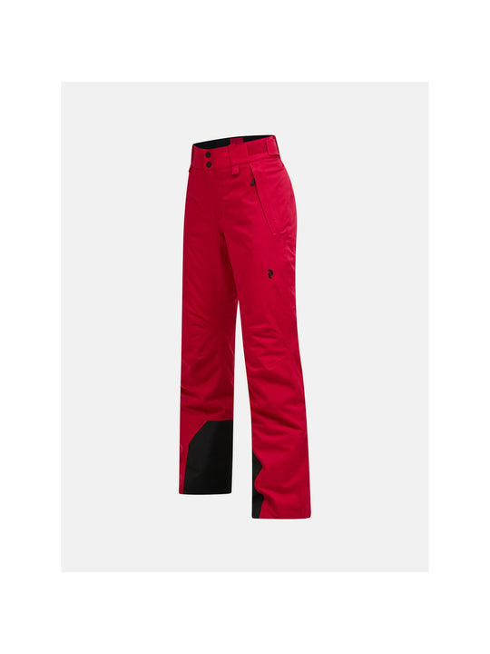Spodnie PEAK PERFORMANCE W Anima Insulated Pants bordowy
